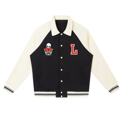 HEART SECURED BASEBALL JACKET