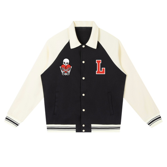 HEART SECURED BASEBALL JACKET