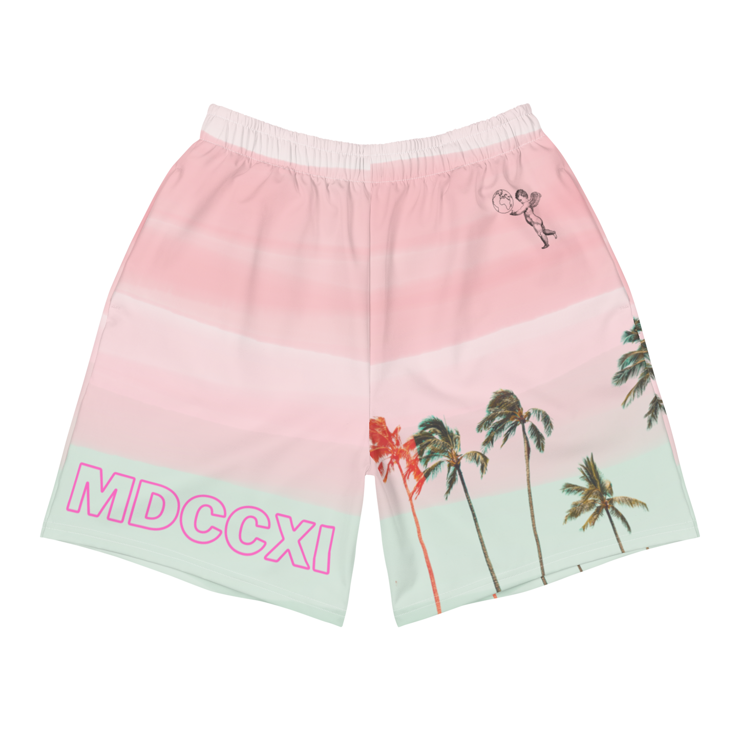 MIAMI HALO Athletic Shorts