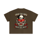 HEART SECURED BOXY TEE