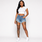HER LEGACY Denim Shorts