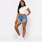 HER LEGACY Denim Shorts