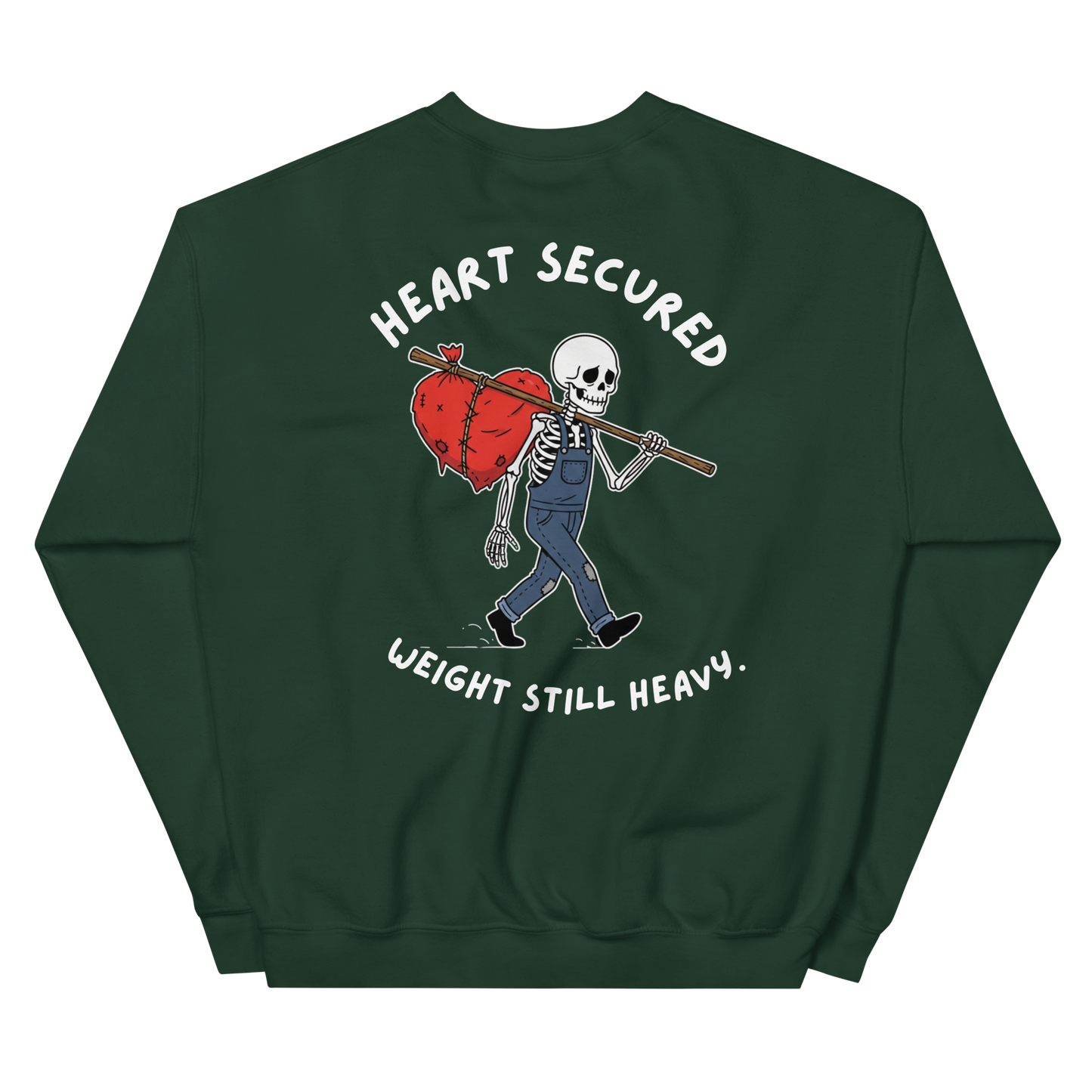 HEART SECURED SWTSHIRT