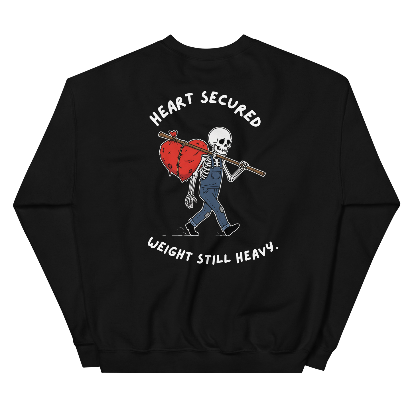 HEART SECURED SWTSHIRT