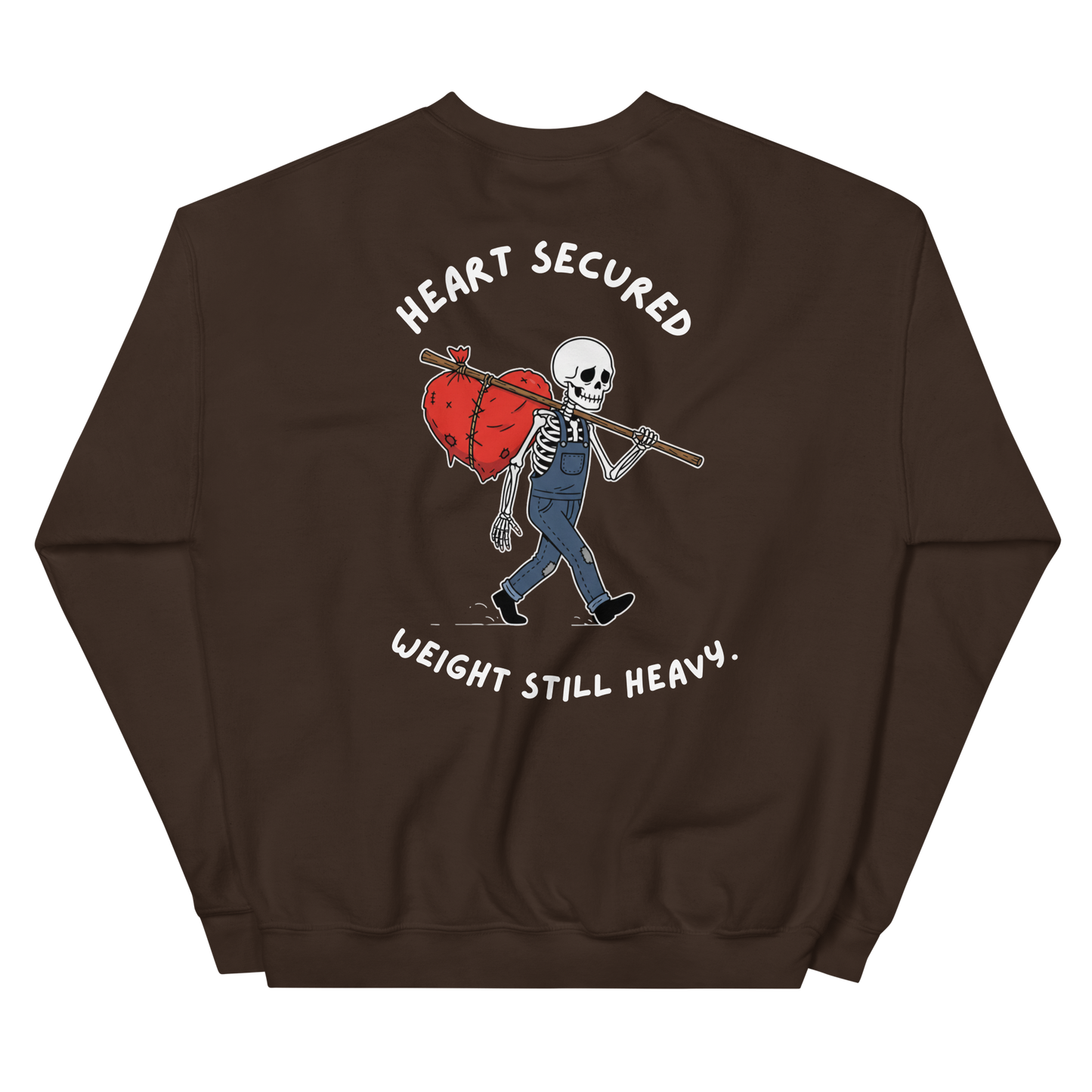 HEART SECURED SWTSHIRT