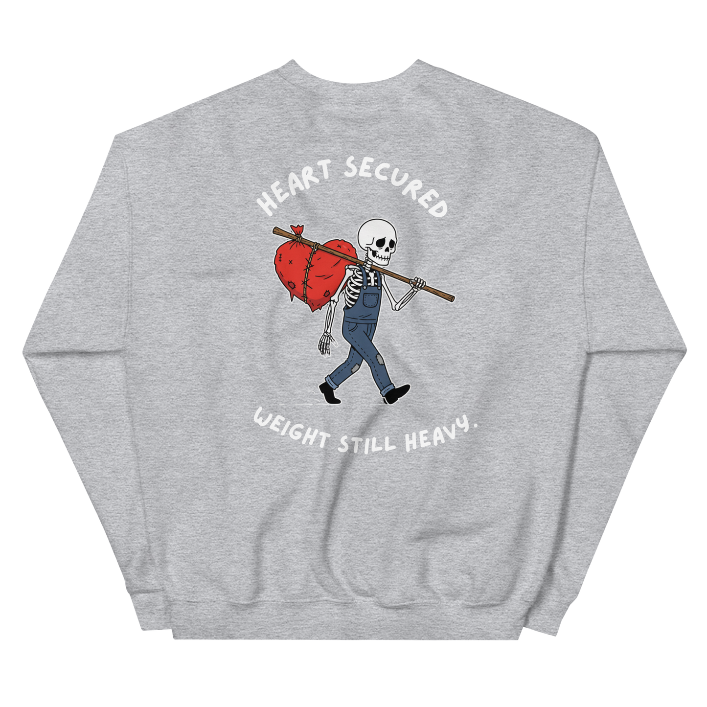 HEART SECURED SWTSHIRT